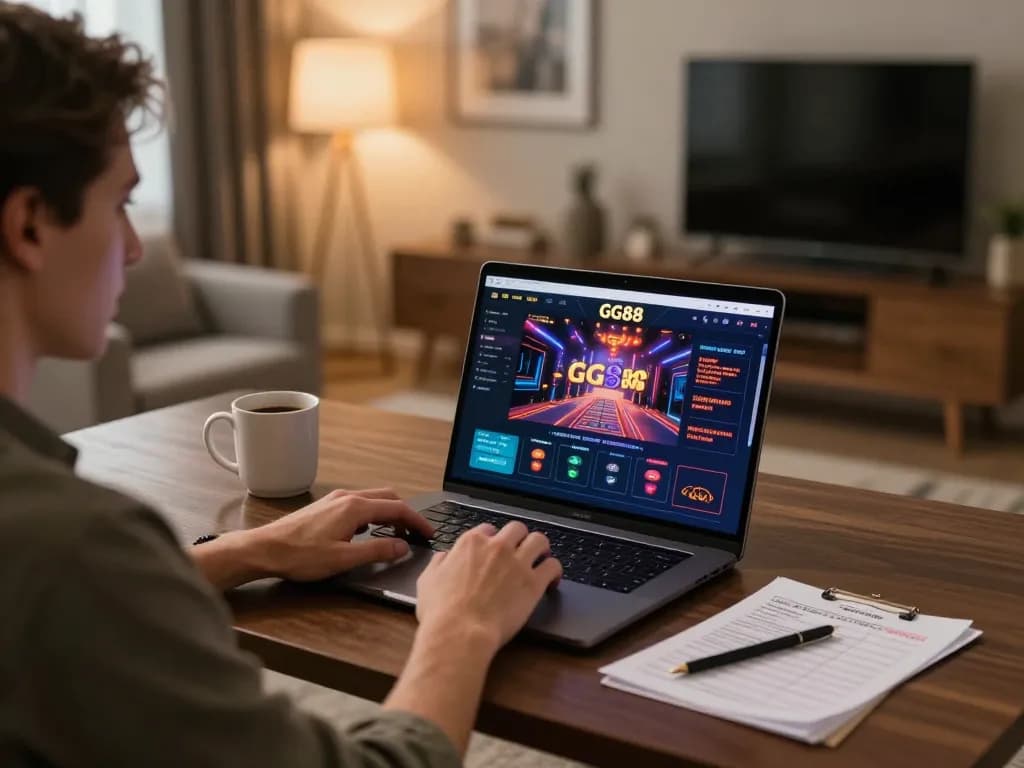 Experience the excitement of online betting with GG88 in a cozy home setup