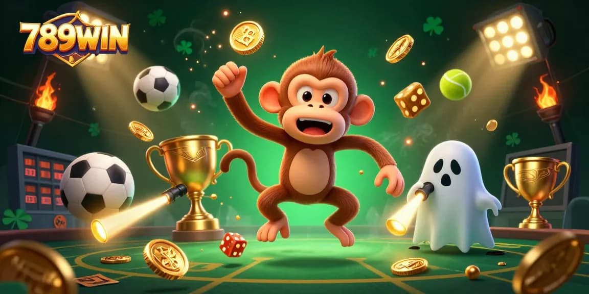 Experience thrilling wins at 789WIN with golden trophies and dynamic sports betting action.