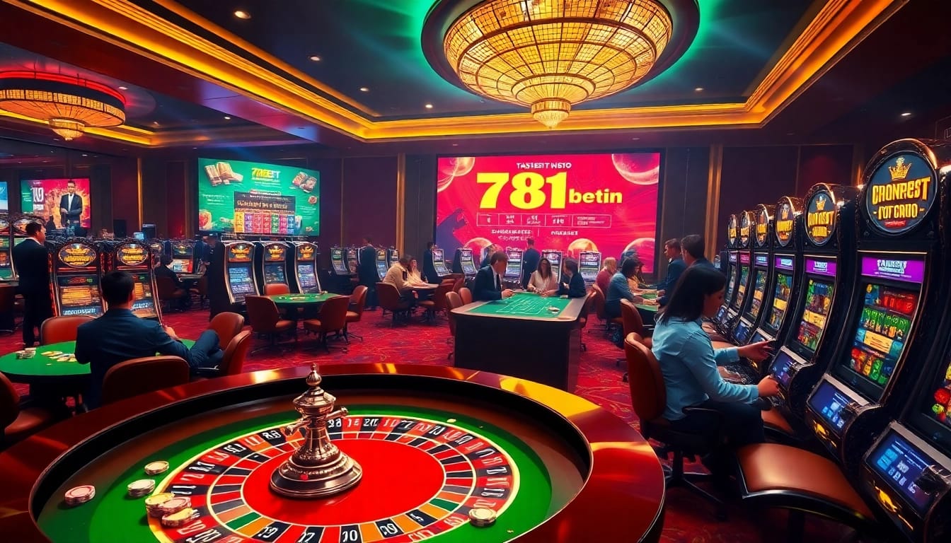 Experience the thrill of winning at 789bet.com with engaging casino tables and slot machines.