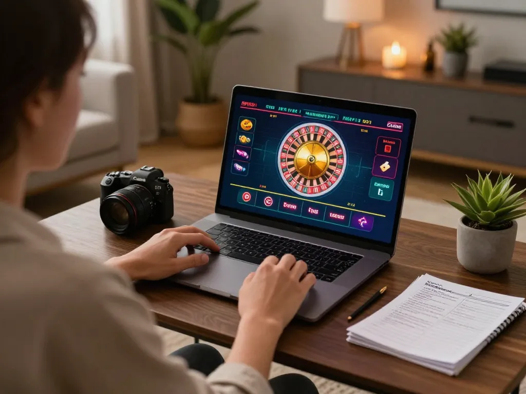 Experience thrilling gameplay at MM88 TODAY with engaging online roulette in a stylish home setup