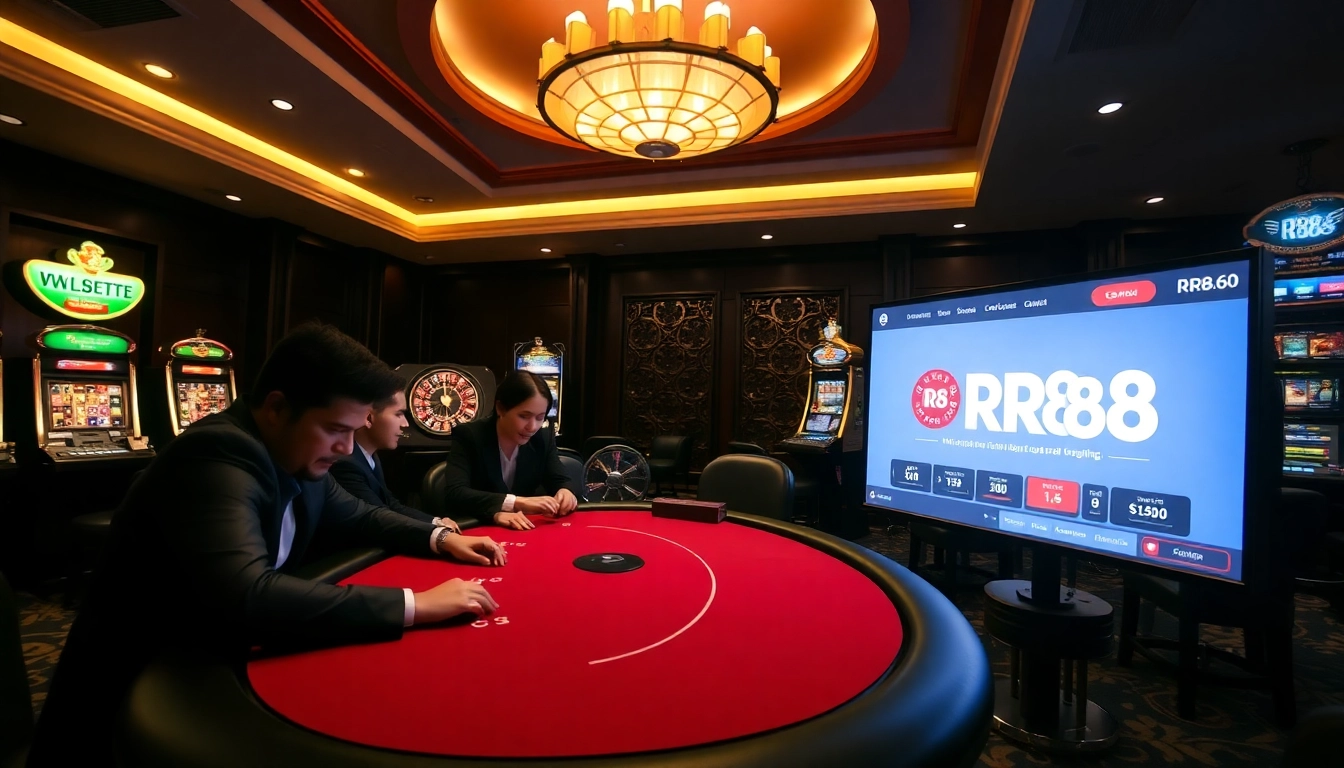 Experience high-stakes excitement at https://rr88me.com/ with thrilling poker, roulette, and slot games.