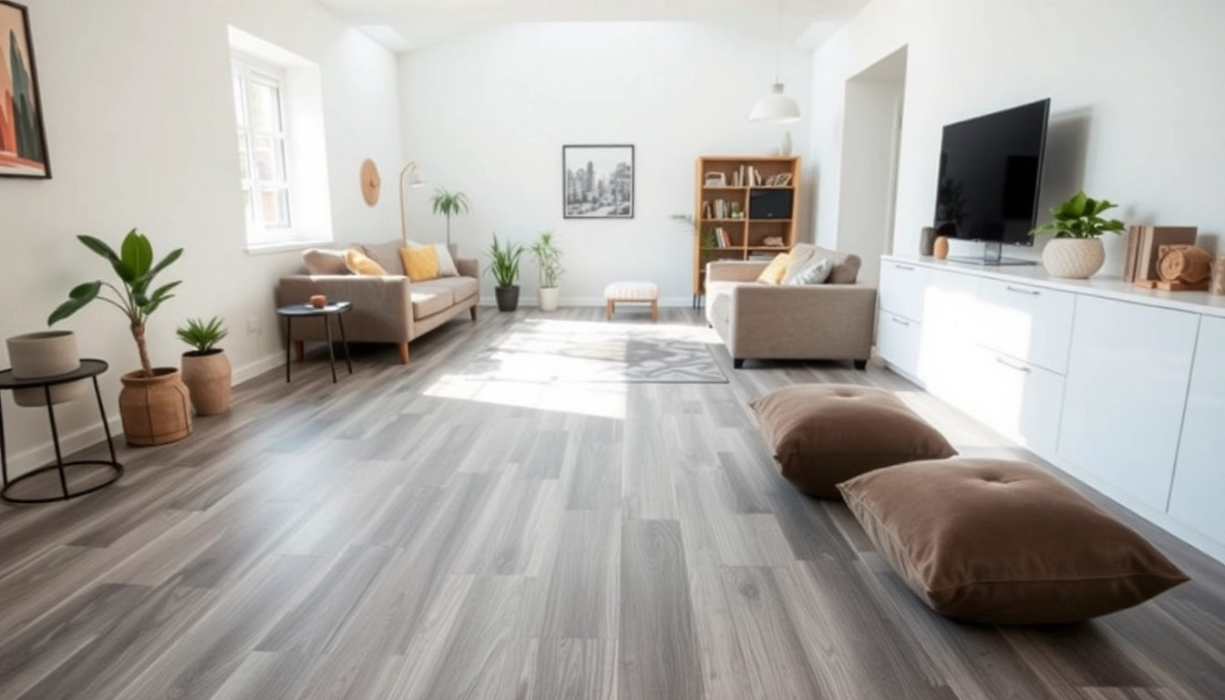 Explore lvp floors in a stylish living room setting with natural light and modern decor.