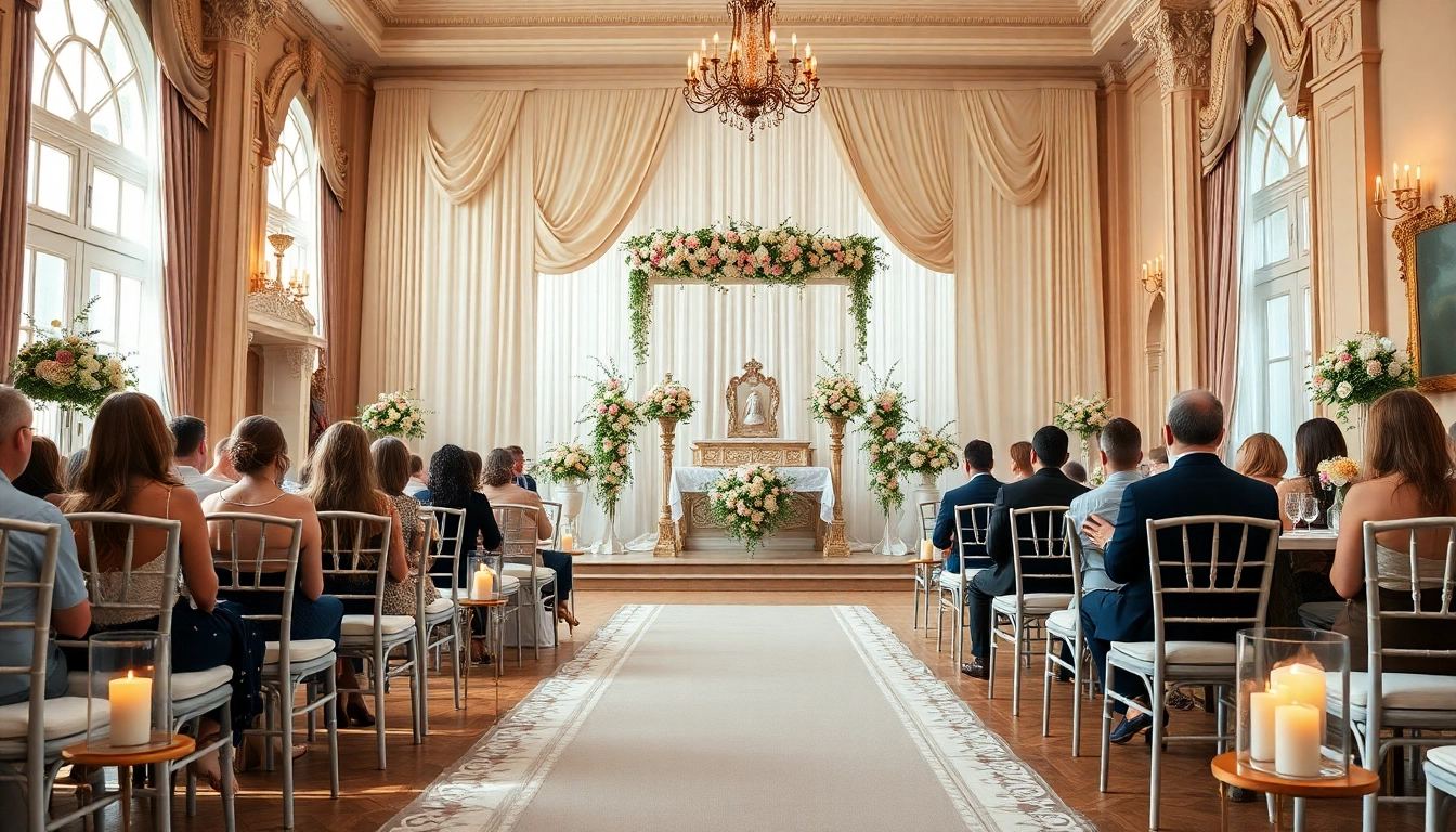 Experience the charm of the Best Wedding Venue Jacksonville set for an elegant ceremony.
