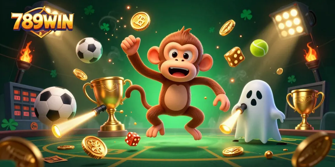 Experience thrilling wins at 789WIN with golden trophies and dynamic sports betting action.