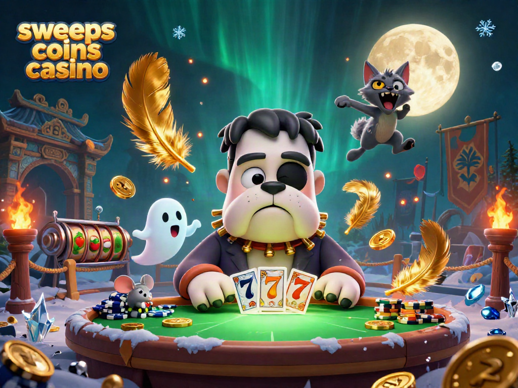 Experience gaming excitement at the sweeps coins casino with lively 3D characters and vibrant action.