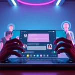 Engaging interface showcasing CrushOn AI characters with vibrant avatars and a modern chat setup.